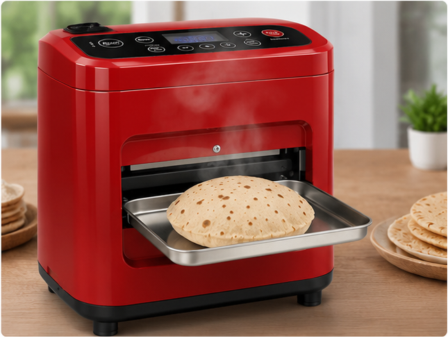 Automatic Roti Maker Machine – Smart Dough Kneading & Roti Making Machine