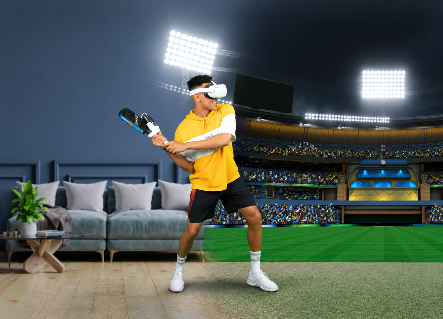 All-in-One VR Cricket Home Kit – Experience Real Cricket at Home