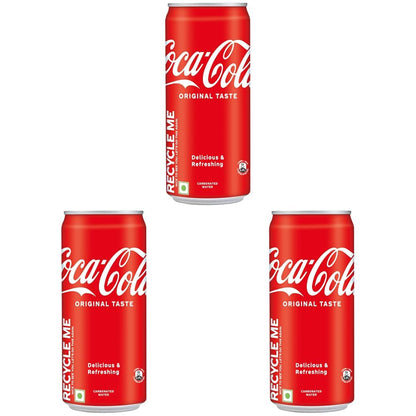 Coca-Cola Original Taste Soft Drink Can, 300 Ml