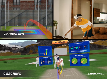All-in-One VR Cricket Home Kit – Experience Real Cricket at Home