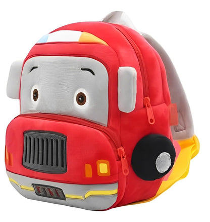 Cute Vehicle Design Backpack for Kids, Boys, Age 1-6 Years
