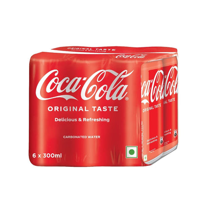 Coca-Cola Original Taste Soft Drink Can, 300 Ml