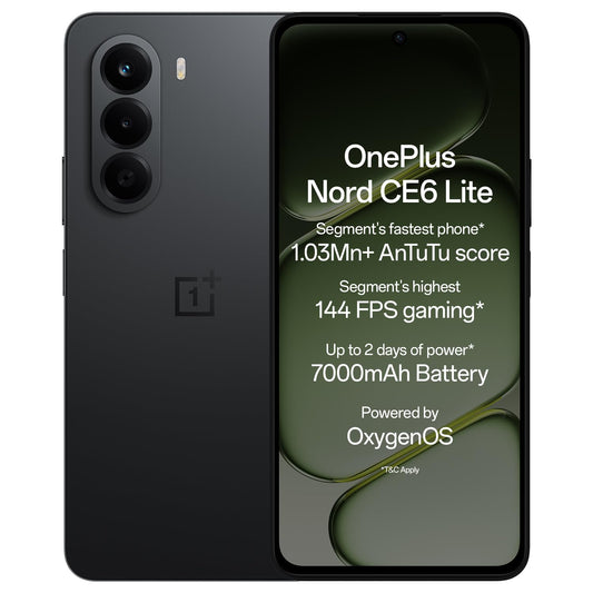 Nord CE6 Lite | 8GB+128GB | Hyper Black