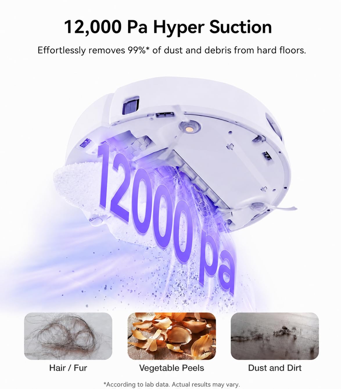 Freo X Ultra 2.0 Robot Vacuum & Mop | 12,000Pa | Auto Mop Wash & Dry | Zero-Tangle | Smart Mapping