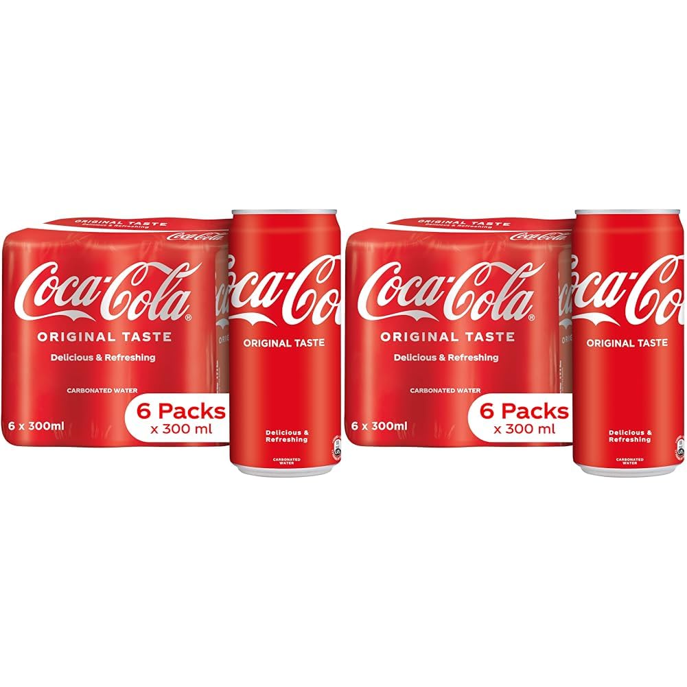 Coca-Cola Original Taste Soft Drink Can, 300 Ml