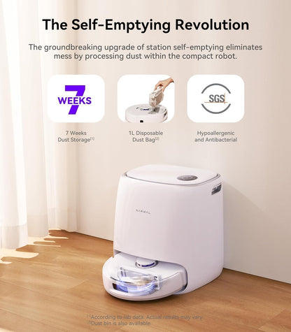 Freo X Ultra 2.0 Robot Vacuum & Mop | 12,000Pa | Auto Mop Wash & Dry | Zero-Tangle | Smart Mapping
