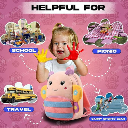 Plush Animal Backpack for Kids, Boys & Girls, Age 1-6