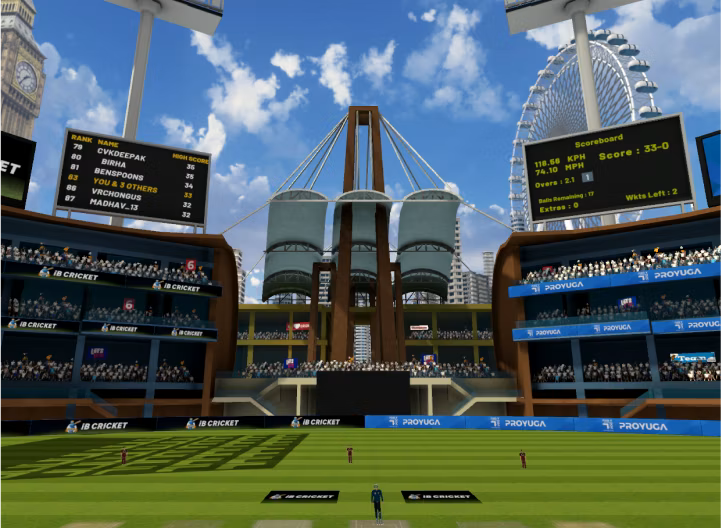 All-in-One VR Cricket Home Kit – Experience Real Cricket at Home