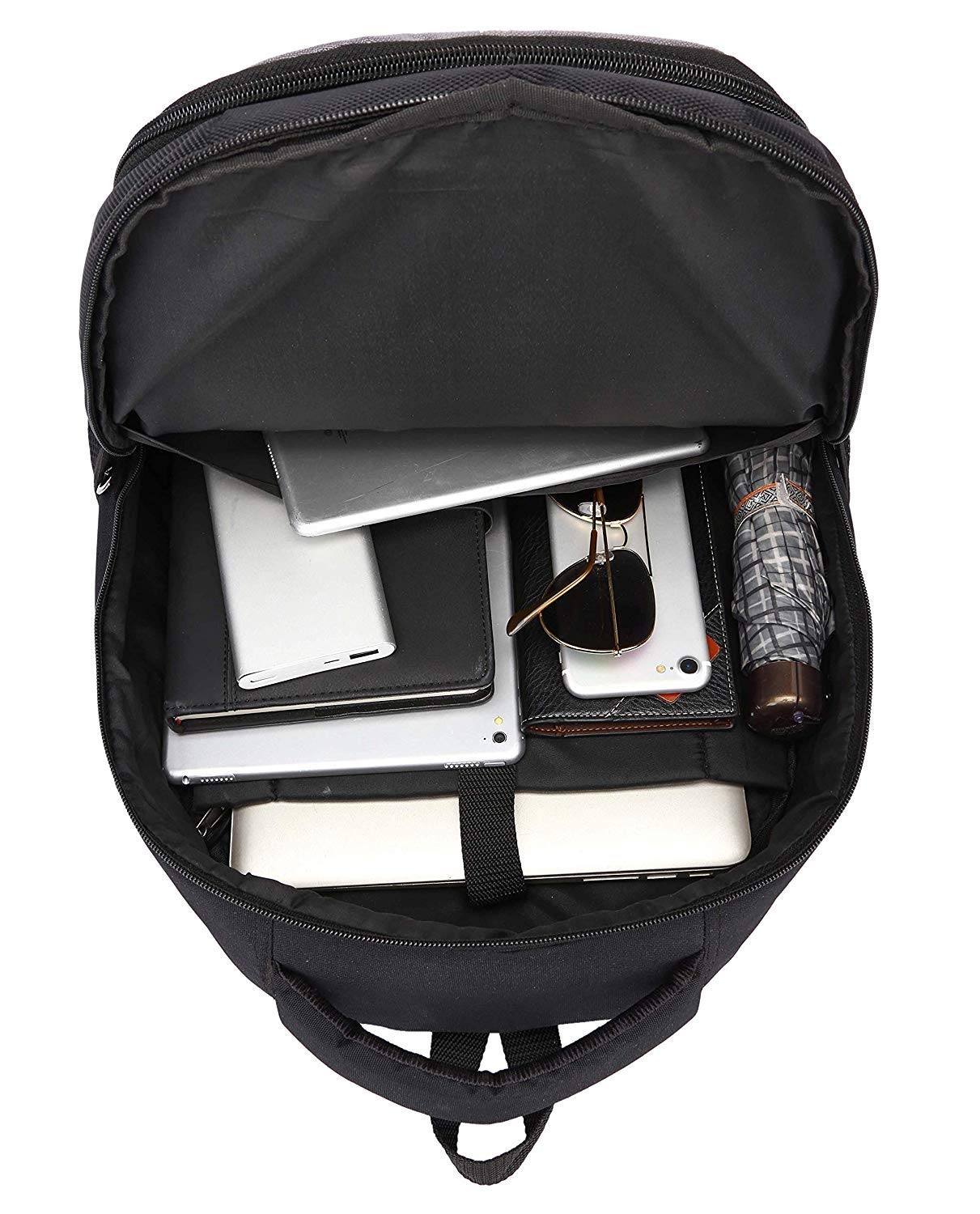 ADISA Laptop Backpack for Men and Boys - College Bag with Padded Laptop Compartment upto 15.6 inch for Office, Travel, School - Casual Laptop Bag Pack
