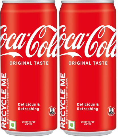 Coca-Cola Original Taste Soft Drink Can, 300 Ml