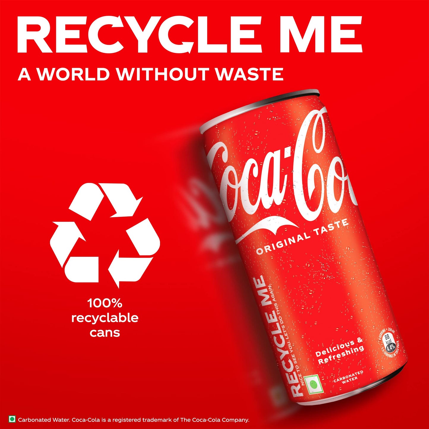 Coca-Cola Original Taste Soft Drink Can, 300 Ml
