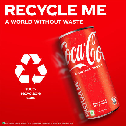 Coca-Cola Original Taste Soft Drink Can, 300 Ml
