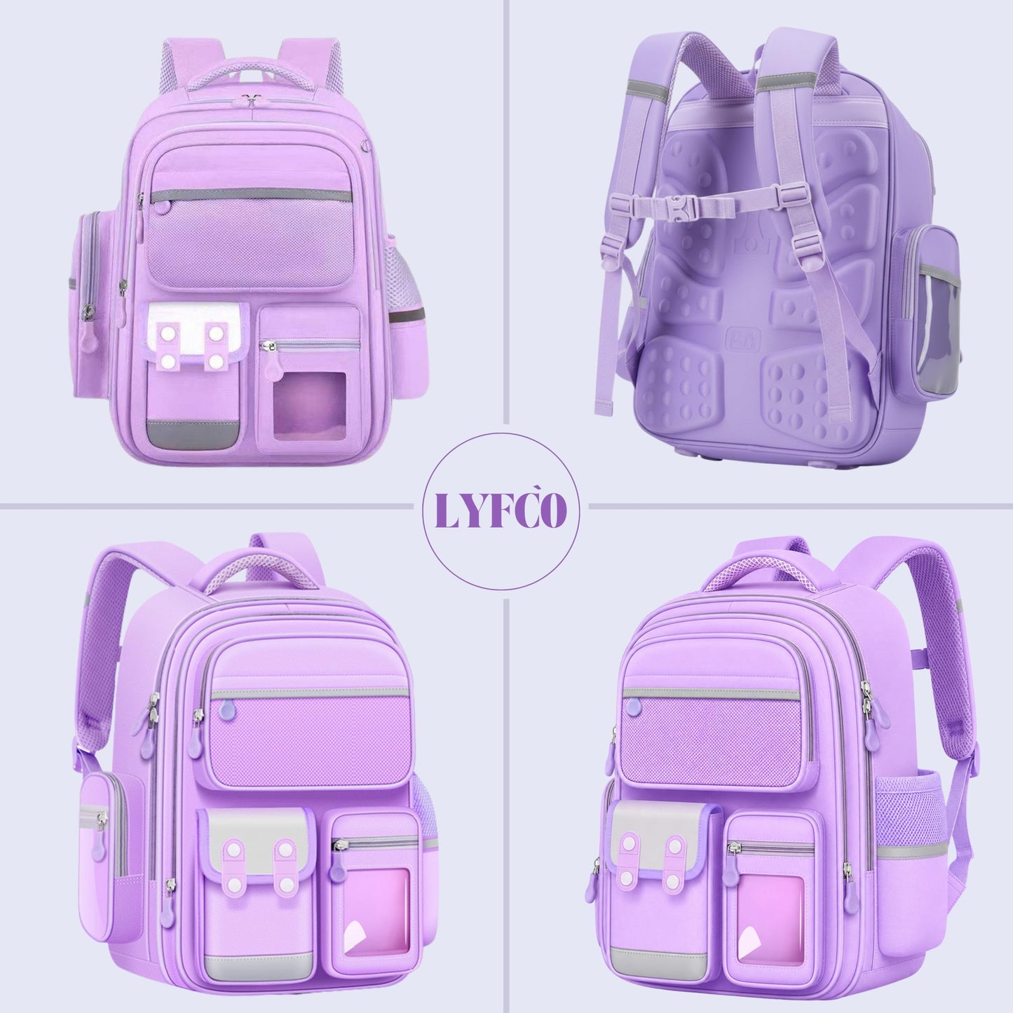 Capybara School Backpack for Boys & Girls, Large Capacity, Durable, Multi-Pocket Bag with Comfortable Shoulder Straps for Kids, Pre-School and Elementary School for upto 3rd Std