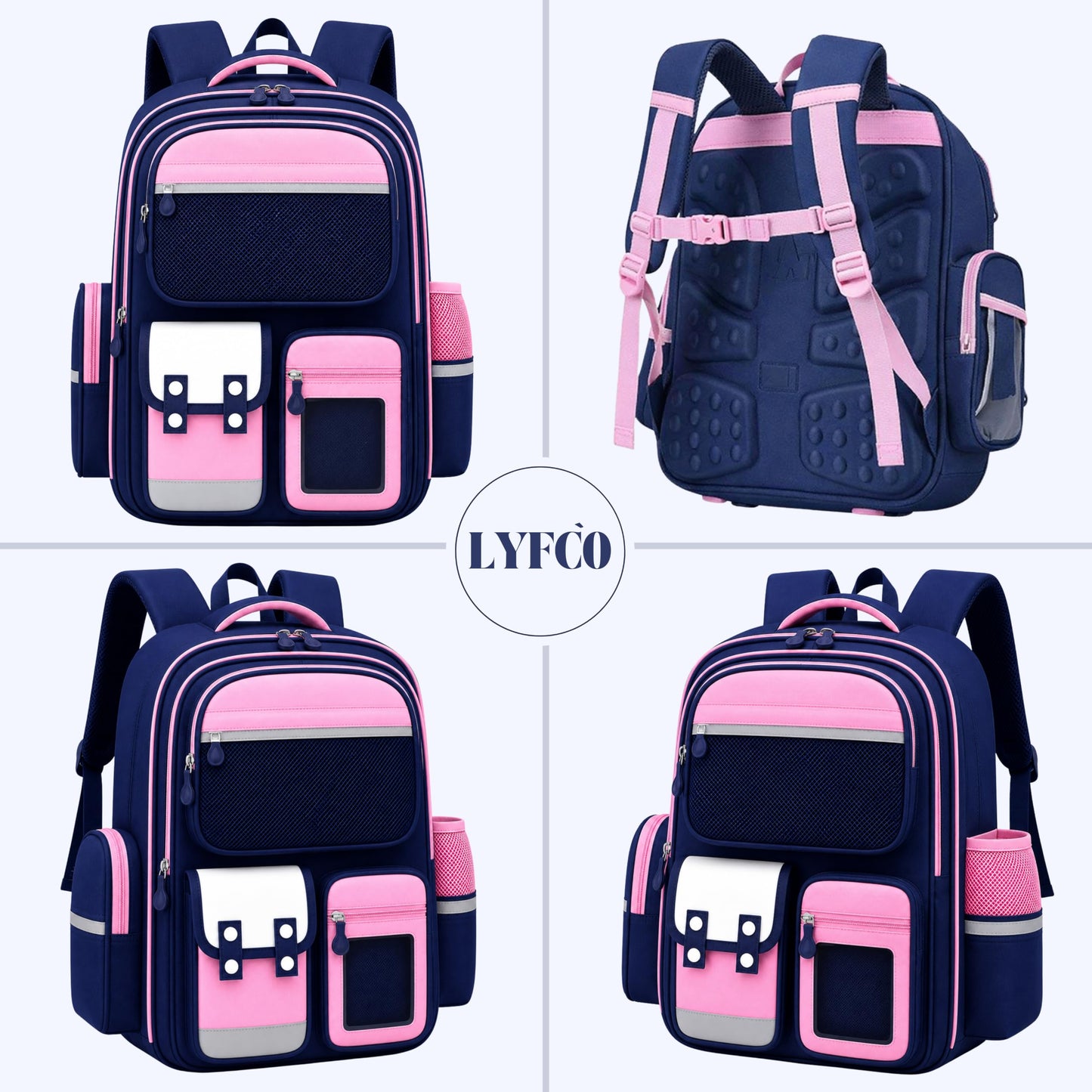 Capybara School Backpack for Boys & Girls, Large Capacity, Durable, Multi-Pocket Bag with Comfortable Shoulder Straps for Kids, Pre-School and Elementary School for upto 3rd Std