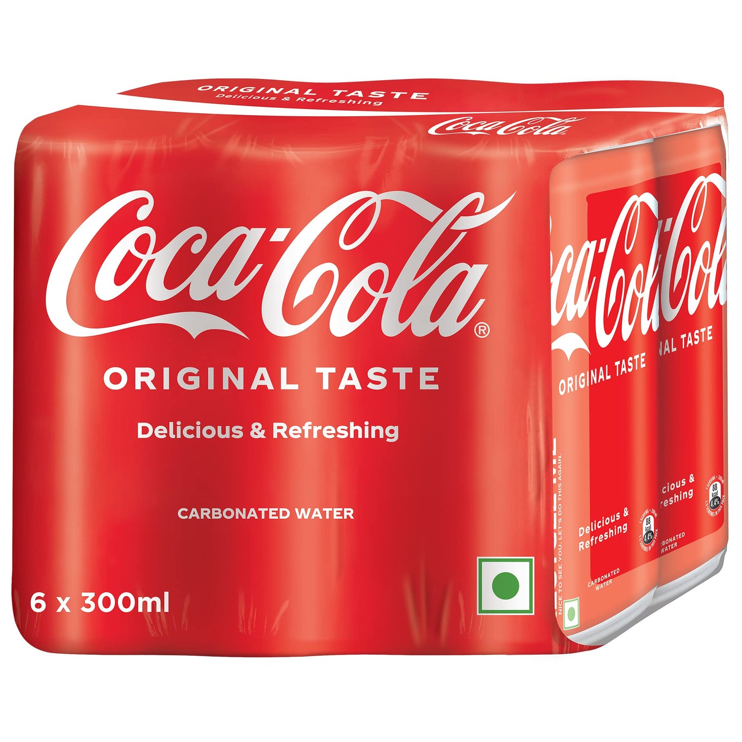 Coca-Cola Original Taste Soft Drink Can, 300 Ml