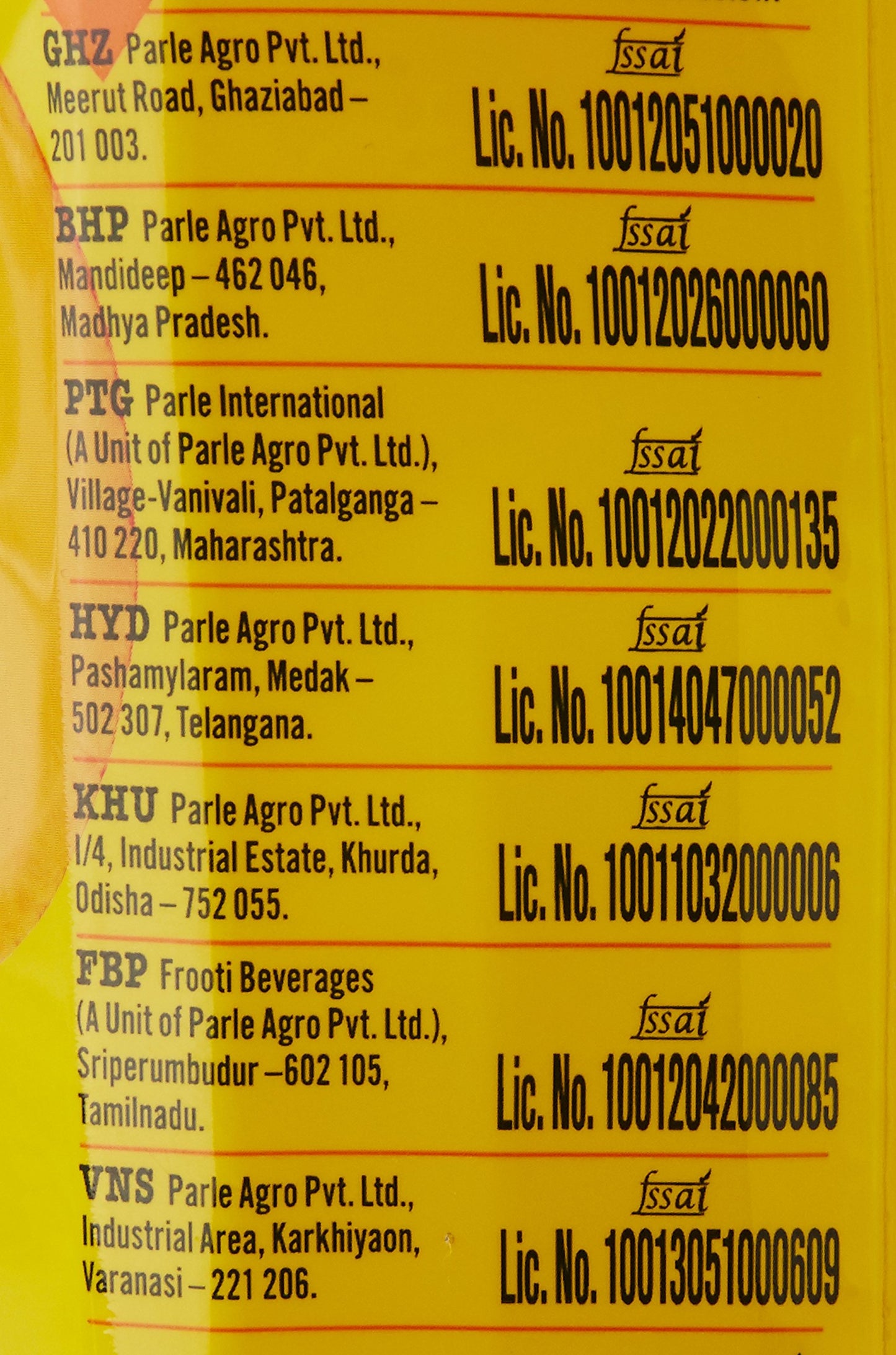 Frooti Mango Drink (2L)
