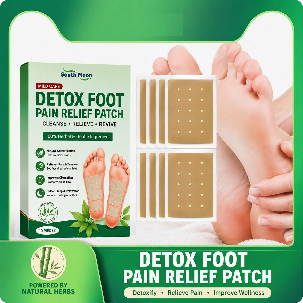 Detox Foot Pain Relief Patch