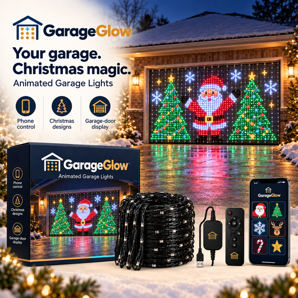 LED Hexagon Garage Lighting System – Modern High-Brightness  Lights