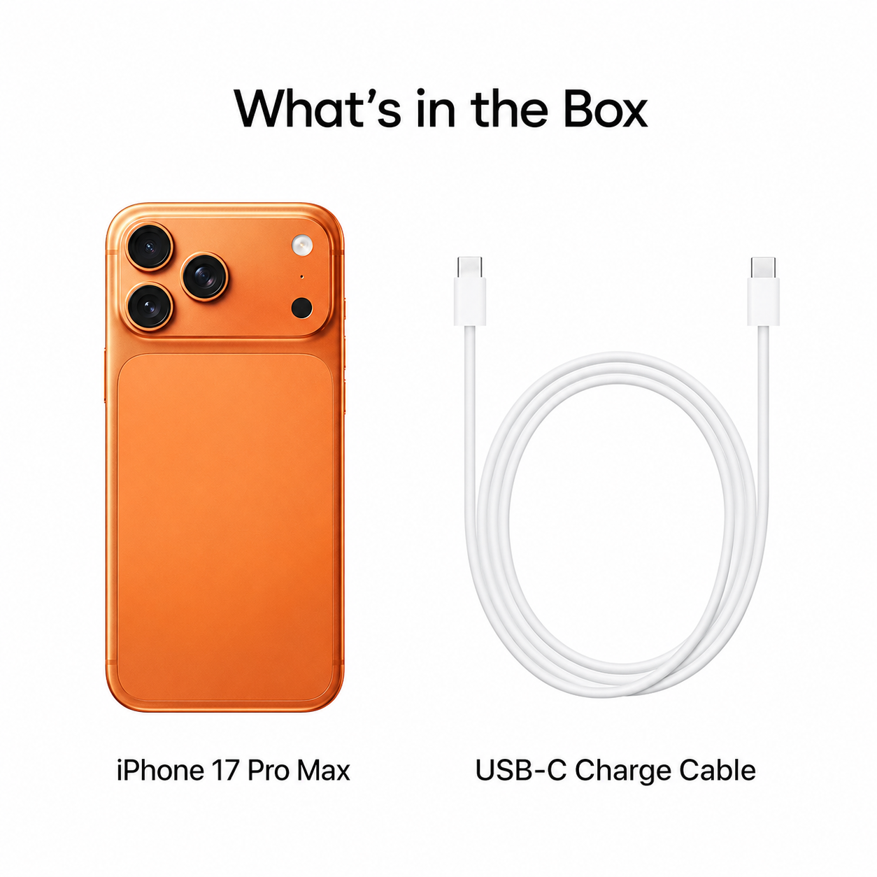 17 Pro Max 256 GB: 17.42 cm (6.9″) Display with Promotion, A19 Pro Chip, Best Battery Life in Any iPhone Ever, Pro Fusion Camera System, Center Stage Front Camera; Cosmic Orange