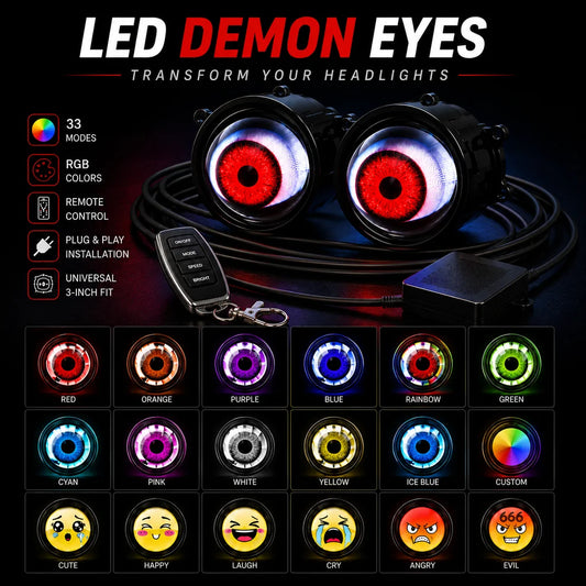 Eyes Blink- RGB Headlight Eyes