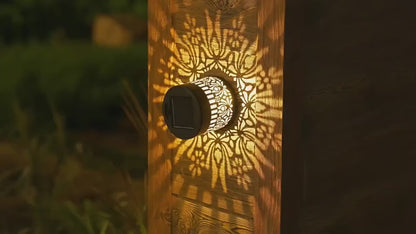 Solar Motif Garden Lamp | Outdoor LED Waterproof Light