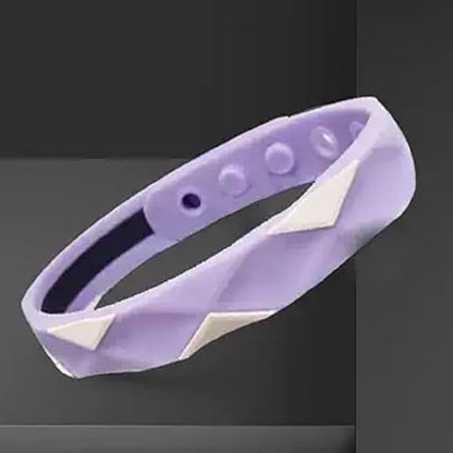Bracelet (PURPLE) Negative Ion Bracelets Infrared Wristband, For Man And Woman Bracelets (Pack of 1)